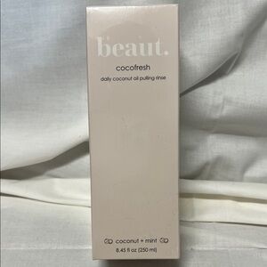 Beautiful coco fresh daily coconut oil pulling rinse